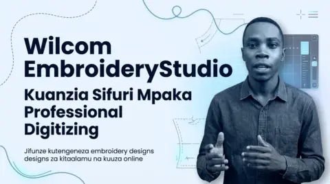 Wilcom Embroidery Studio Kuanzia Sifuri Mpaka Kuuza Design Online