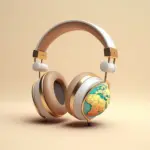 illustration world music day concept generative ai