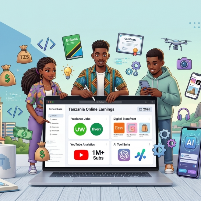 10 Ways to Make Money Online in Tanzania (2026)