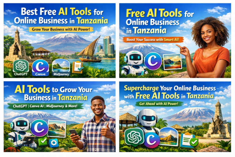 Best Free AI Tools for Online Business in Tanzania