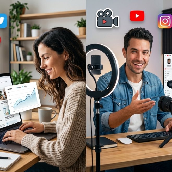 Blogging vs YouTube. Which One Makes More Money?