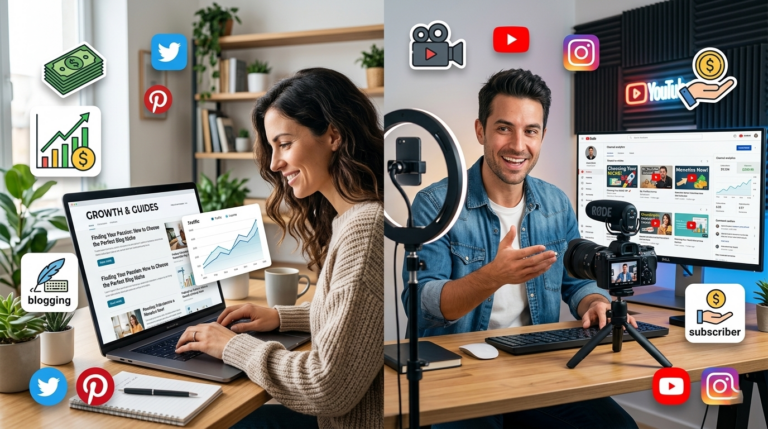 Blogging vs YouTube. Which One Makes More Money?