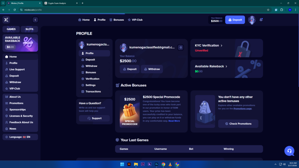 Exposing the Miolex Crypto Scam How Fake Elon Musk Giveaways Are Stealing Money