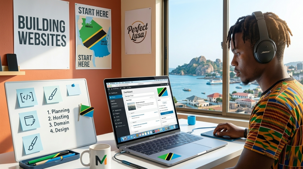 How to Build a Website from Scratch in Tanzania