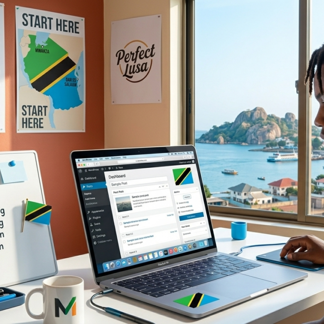 How to Build a Website from Scratch in Tanzania