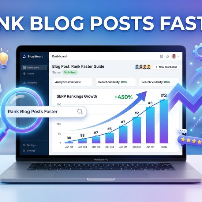 How to Rank New Blog Posts Faster